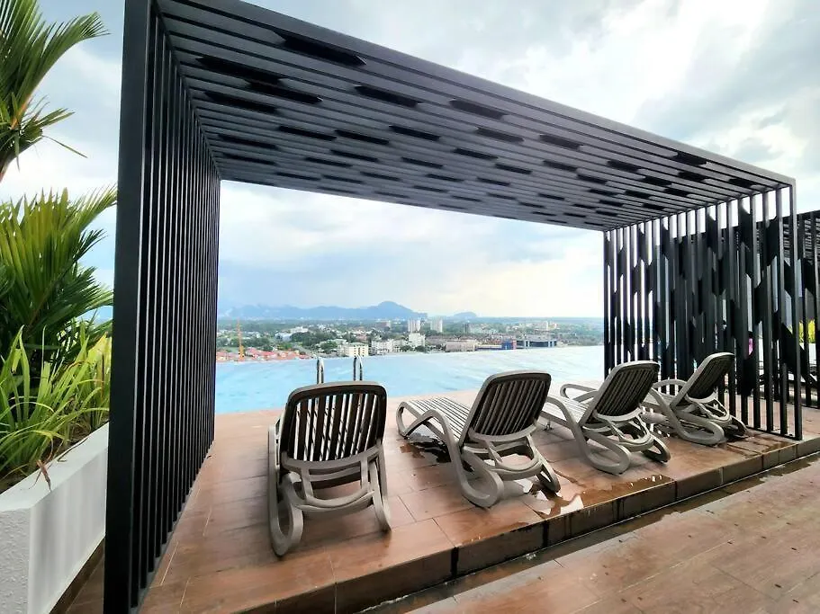 Ipoh City Horizon17 Homestay - 2 Rooms & 1 Bathroom - 8 Mins To Concubine Lane & Old Town Ipoh, 3 Mins Walking To Food Places & Convenient Store By Happy Homestay Апартаменты