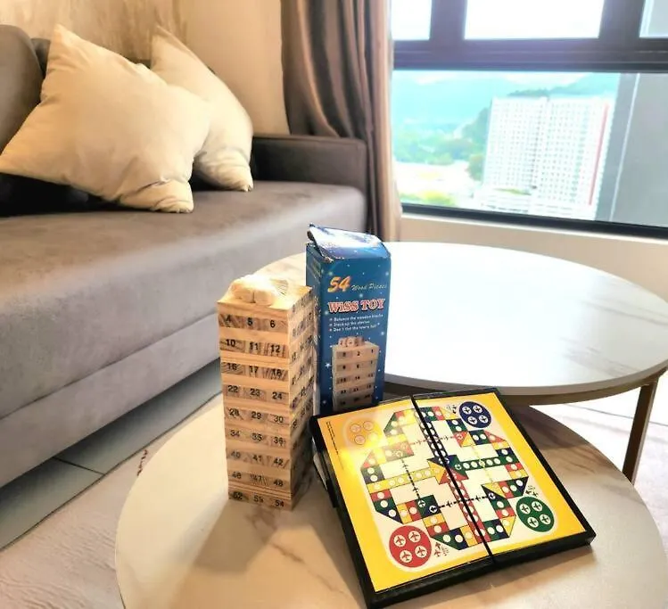 Апартаменты Ipoh City Horizon17 Homestay - 2 Rooms & 1 Bathroom - 8 Mins To Concubine Lane & Old Town Ipoh, 3 Mins Walking To Food Places & Convenient Store By Happy Homestay